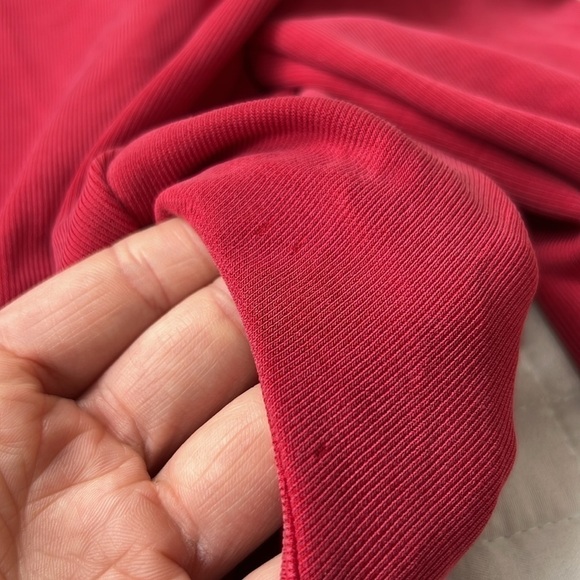 Michael Costello Beautrix Cut Out Long Sleeve Mini Dress in Red Size XS - Picture 6 of 11